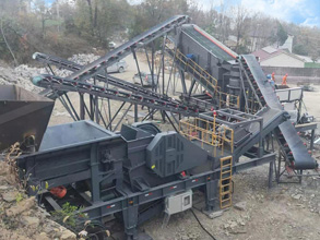 时产350-400吨菱镁矿砂石机械